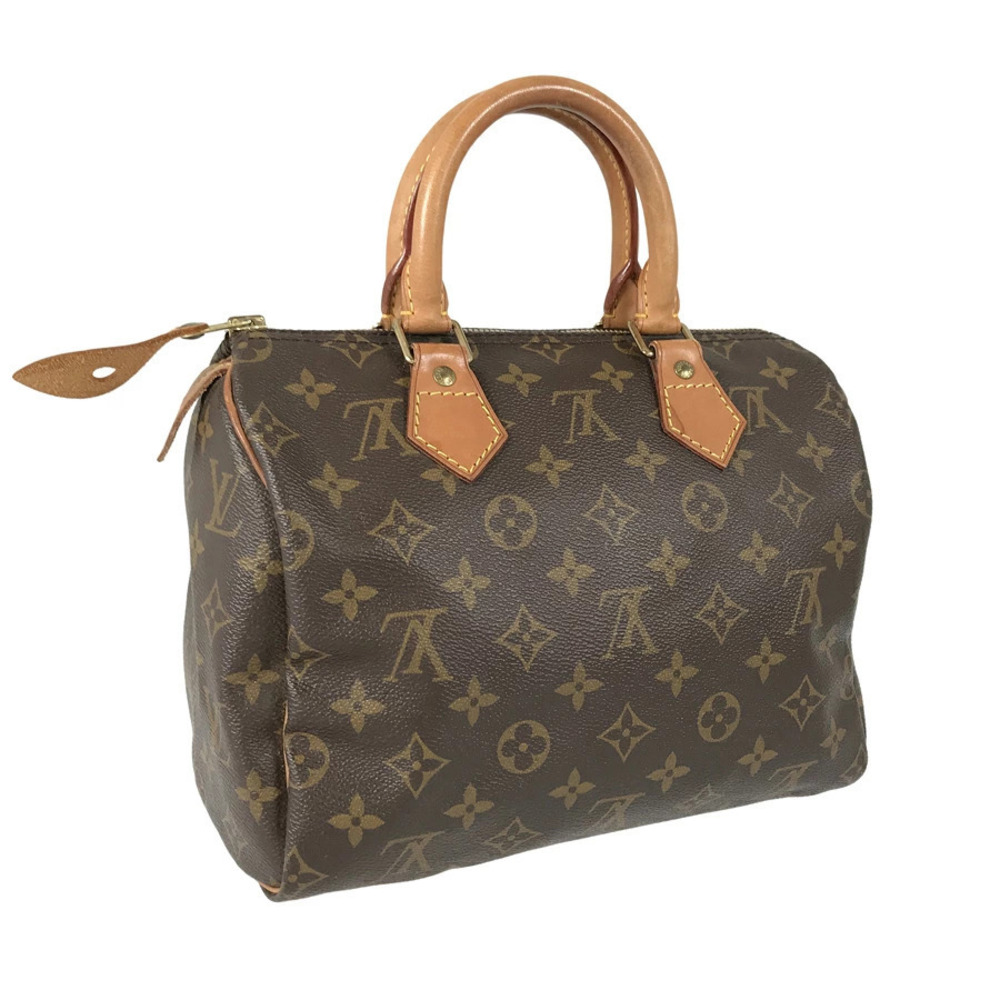 Louis Vuitton Handbag Monogram Speedy Brown